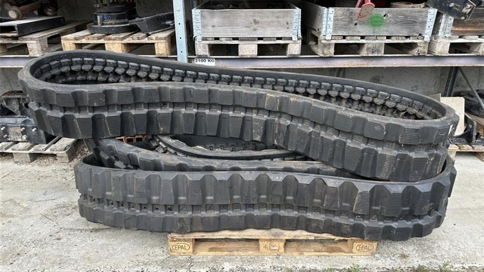 Sonstige Bagger & Lader des Typs Bridgestone 350x74x75.5 Fabriksnye bælter til midigraver, Gebrauchtmaschine in Gjerlev J. (Bild 1)