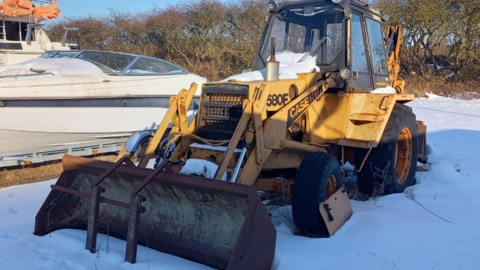 Sonstige Bagger & Lader типа Case IH 580F, Gebrauchtmaschine в Rødovre (Фотография 1)