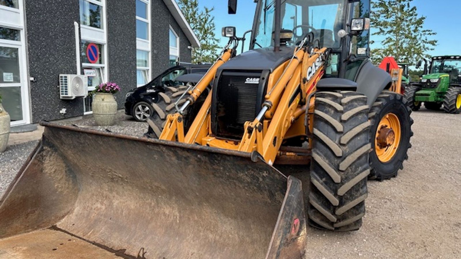 Sonstige Bagger & Lader des Typs Case IH 695 ST  MED PLANERBLAD OG 2 GRAVESKOVLE, Gebrauchtmaschine in Dronninglund (Bild 5)
