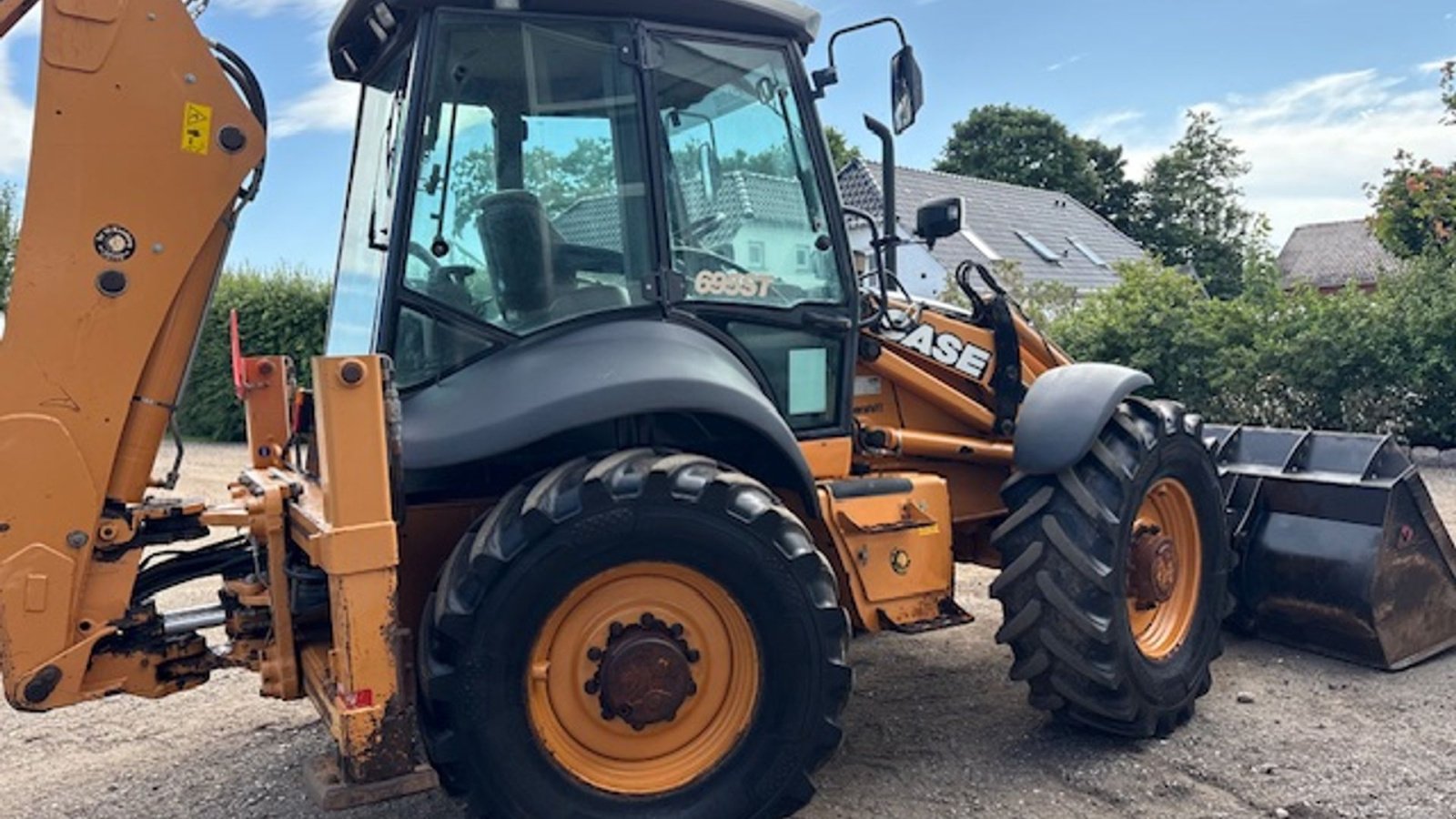 Sonstige Bagger & Lader des Typs Case IH 695 ST  MED PLANERBLAD OG 2 GRAVESKOVLE, Gebrauchtmaschine in Dronninglund (Bild 9)