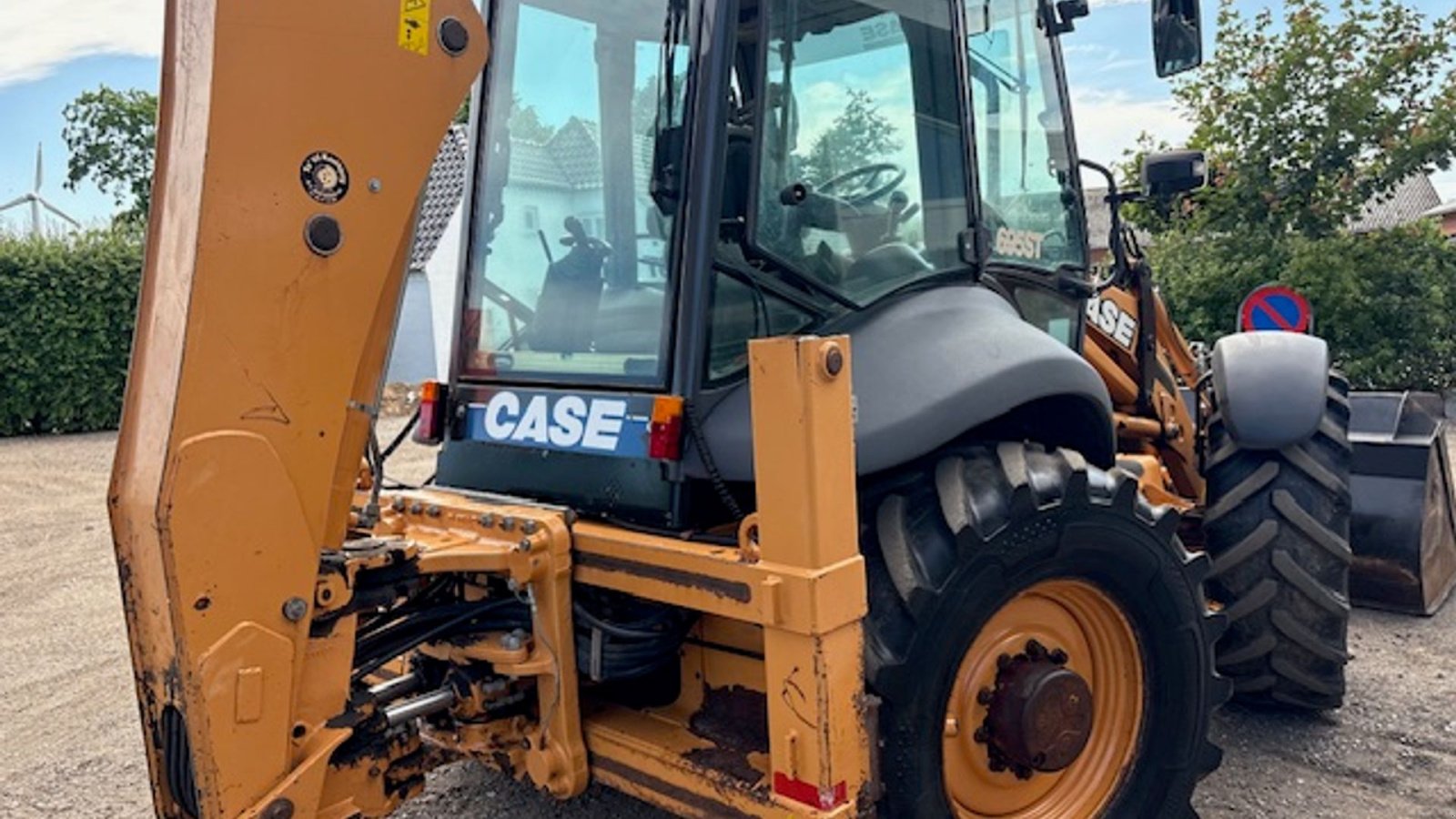 Sonstige Bagger & Lader des Typs Case IH 695 ST  MED PLANERBLAD OG 2 GRAVESKOVLE, Gebrauchtmaschine in Dronninglund (Bild 12)