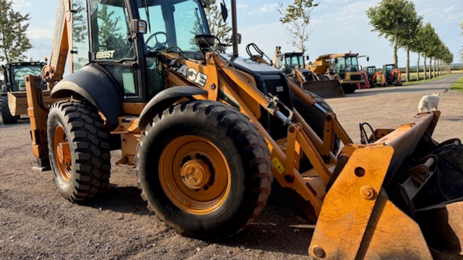Sonstige Bagger & Lader des Typs Case IH 695 ST VOLVO SKIFTE FOR OG MEK HURTIGSKIFT BAG, Gebrauchtmaschine in Dronninglund (Bild 5)