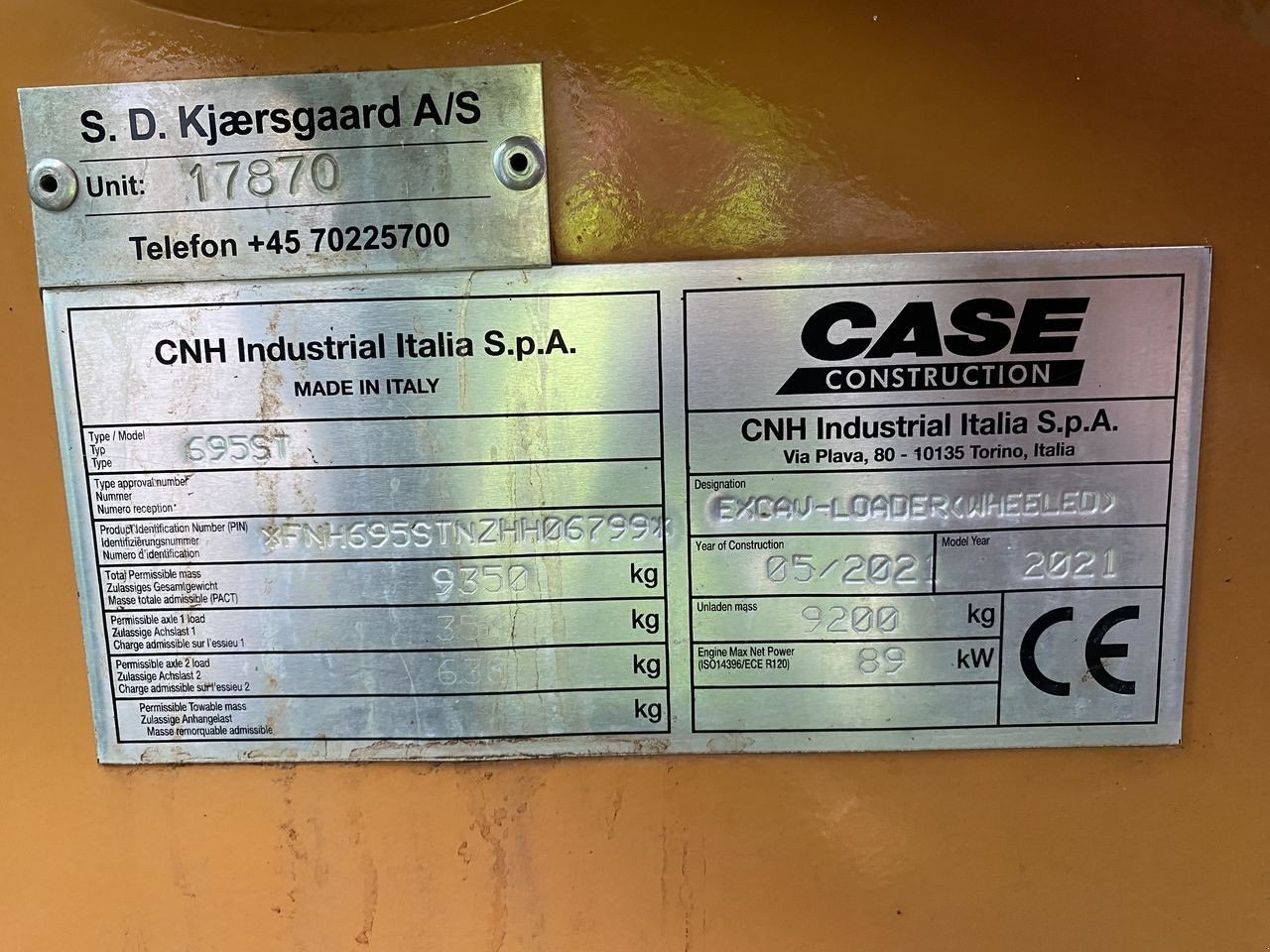 Sonstige Bagger & Lader typu Case IH 695 ST, Gebrauchtmaschine v Skive (Obrázek 13)