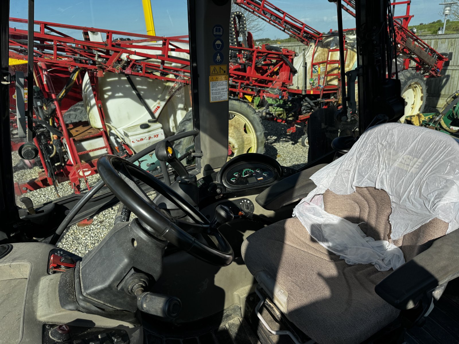 Sonstige Bagger & Lader tip Case IH 695 ST, Gebrauchtmaschine in Hadsten (Poză 7)