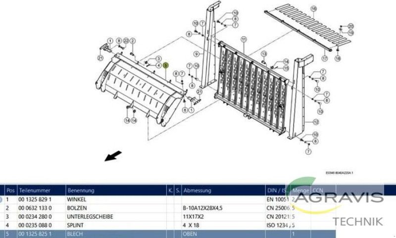 Sonstige Bagger & Lader del tipo CLAAS ANHÄCKSELKLAPPE, Gebrauchtmaschine en Melle-Wellingholzhausen (Imagen 2)