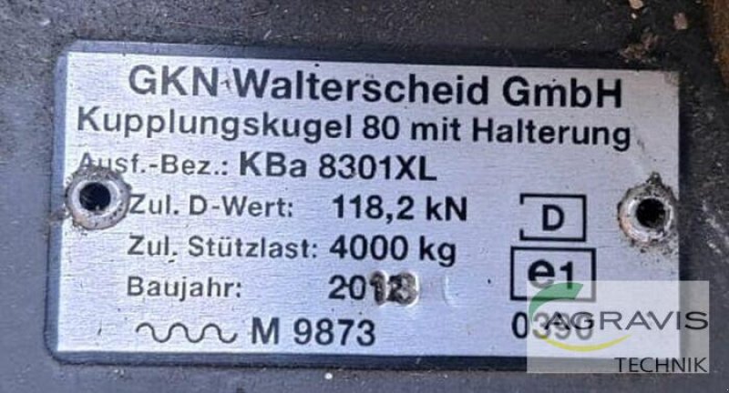 Sonstige Bagger & Lader типа CLAAS ZUGPENDEL M. ZUGKUGEL, Gebrauchtmaschine в Melle-Wellingholzhausen (Фотография 6)