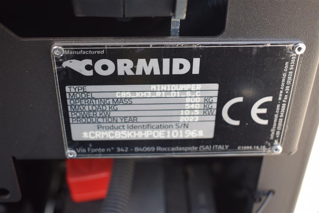 Sonstige Bagger & Lader Türe ait Cormidi C85 NY PRIS 2023 MODEL, Gebrauchtmaschine içinde Fredensborg (resim 13)