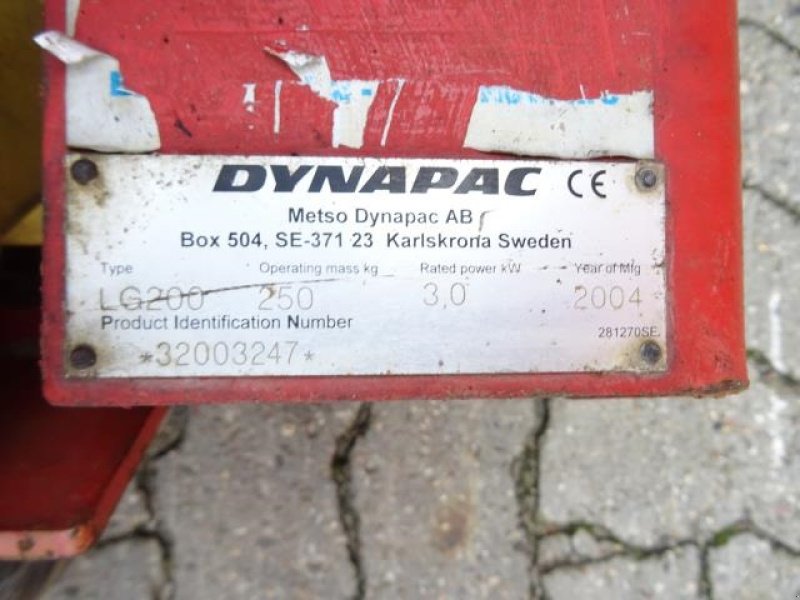 Sonstige Bagger & Lader a típus DYNAPAC 250 KG, Gebrauchtmaschine ekkor: Ribe (Kép 2)