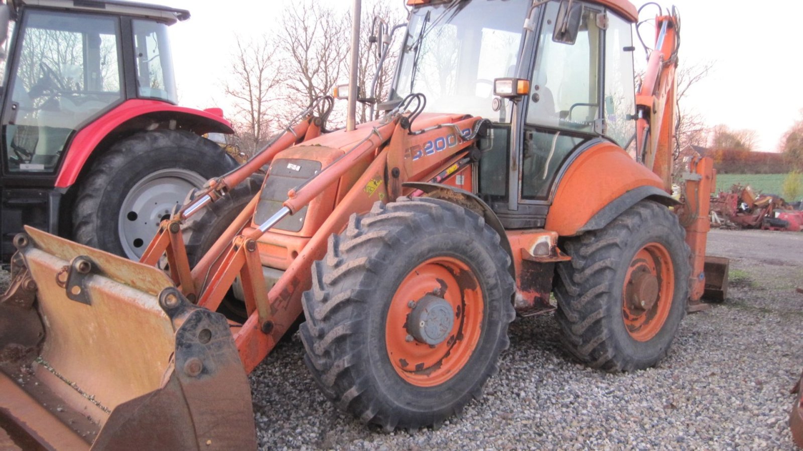 Sonstige Bagger & Lader a típus Fiat Hitachi FB 200.2 4WS. Hydr. lynskift for og bag, Gebrauchtmaschine ekkor: Hammel (Kép 1)