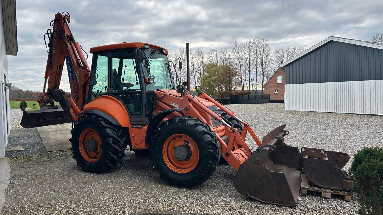 Sonstige Bagger & Lader типа Fiat Hitachi FB200, Gebrauchtmaschine в Thorsø (Фотография 8)