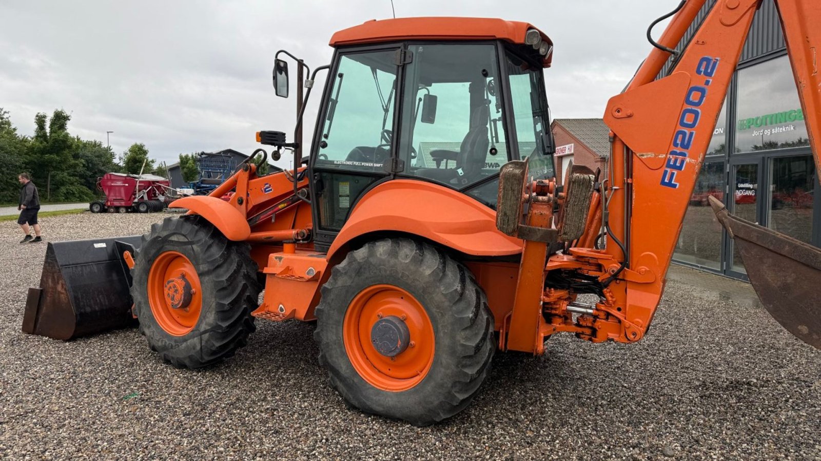 Sonstige Bagger & Lader Türe ait Fiat-Kobelco FB 200.2, Gebrauchtmaschine içinde Hadsten (resim 5)