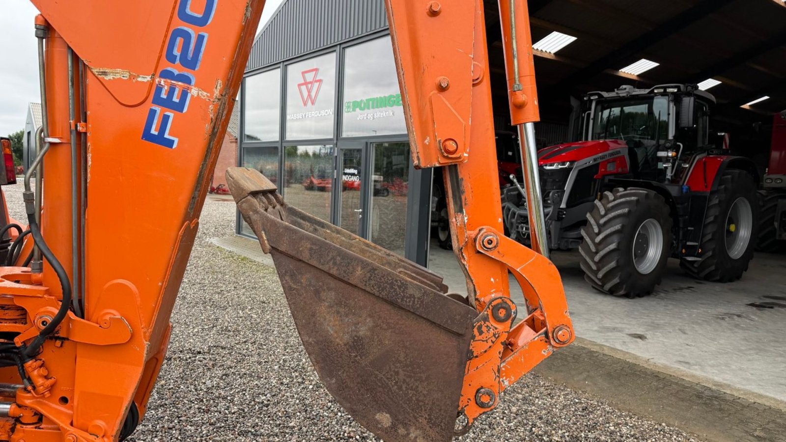 Sonstige Bagger & Lader Türe ait Fiat-Kobelco FB 200.2, Gebrauchtmaschine içinde Hadsten (resim 8)