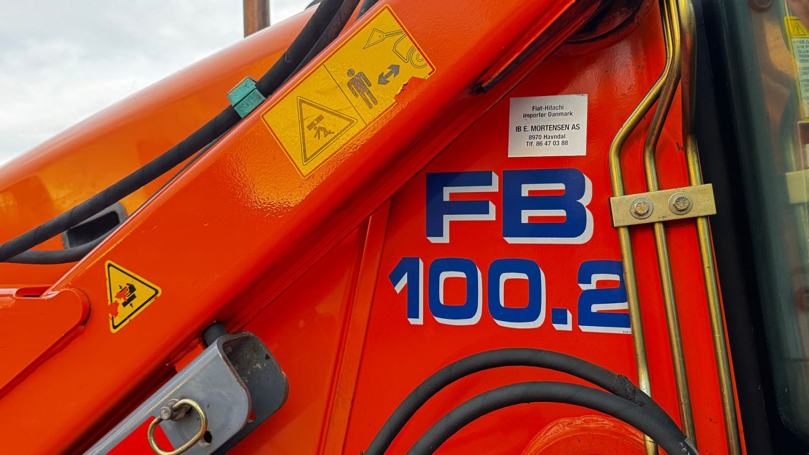 Sonstige Bagger & Lader Türe ait Fiat-Kobelco FB100.2 4-PT, Gebrauchtmaschine içinde Haderup (resim 11)