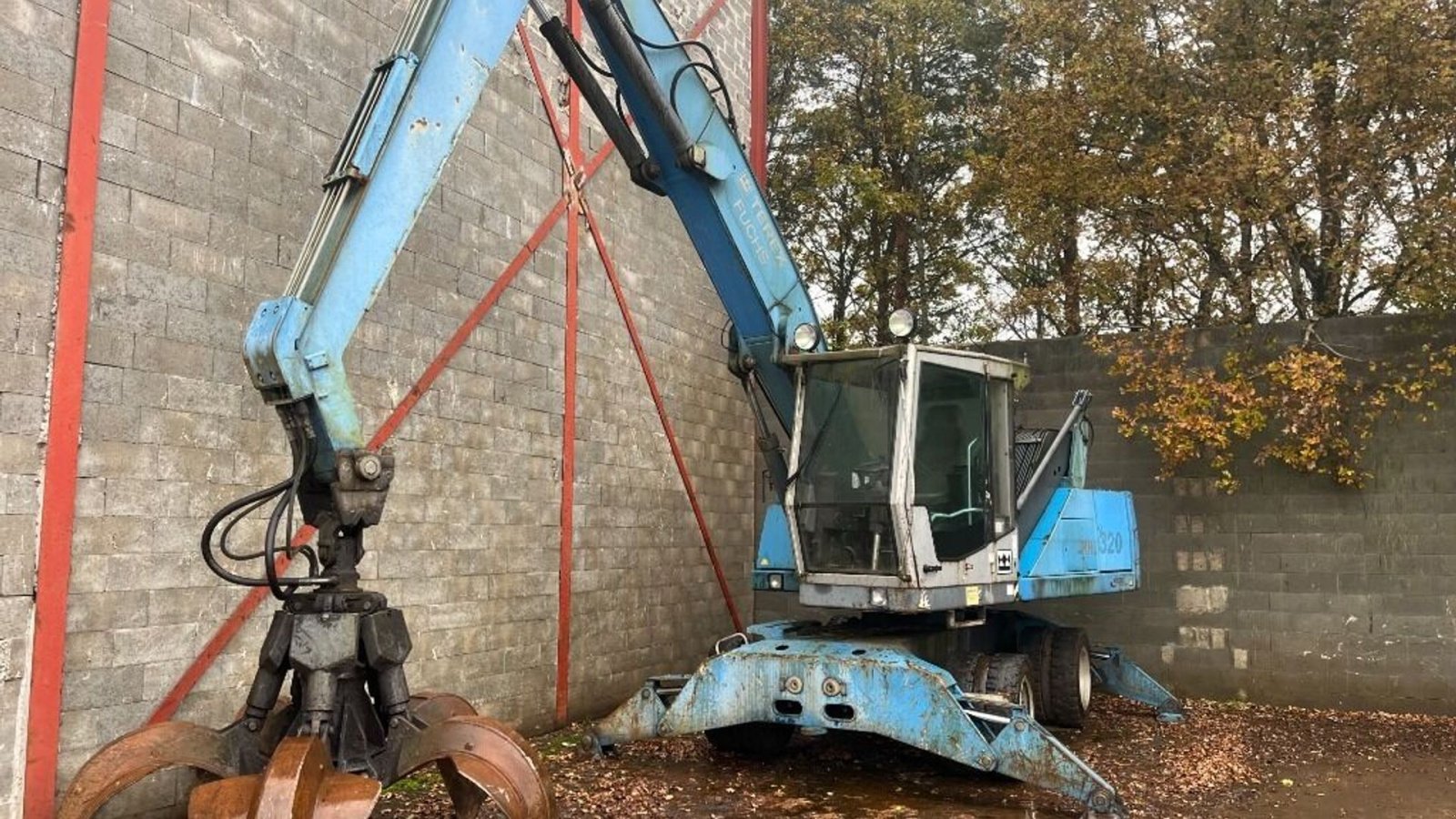 Sonstige Bagger & Lader Türe ait Fuchs MHL 320 Skrot sorteringskran, Gebrauchtmaschine içinde Rødovre (resim 2)