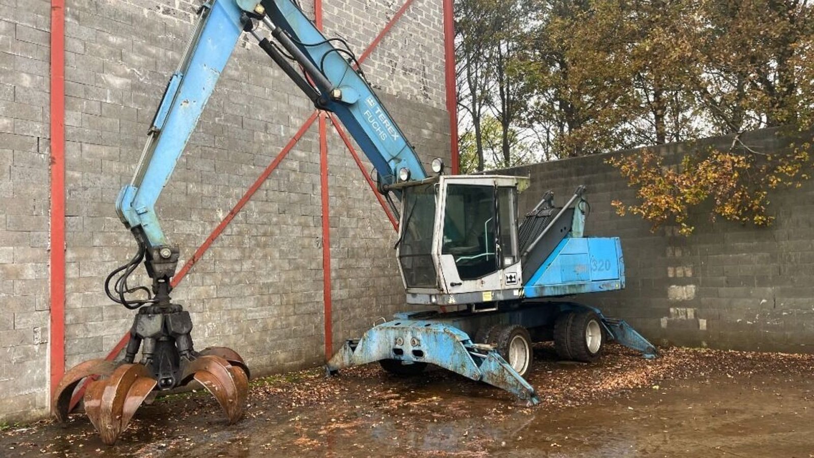 Sonstige Bagger & Lader Türe ait Fuchs MHL 320 Skrot sorteringskran, Gebrauchtmaschine içinde Rødovre (resim 1)