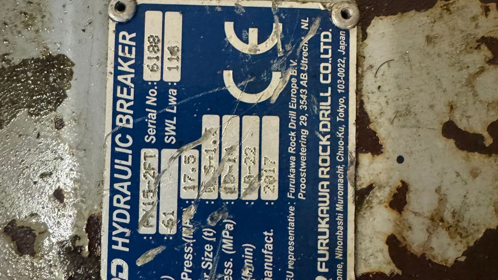 Sonstige Bagger & Lader des Typs Furukawa FX15-2FT Hydraulikhammer, Gebrauchtmaschine in Nykøbing Mors (Bild 6)