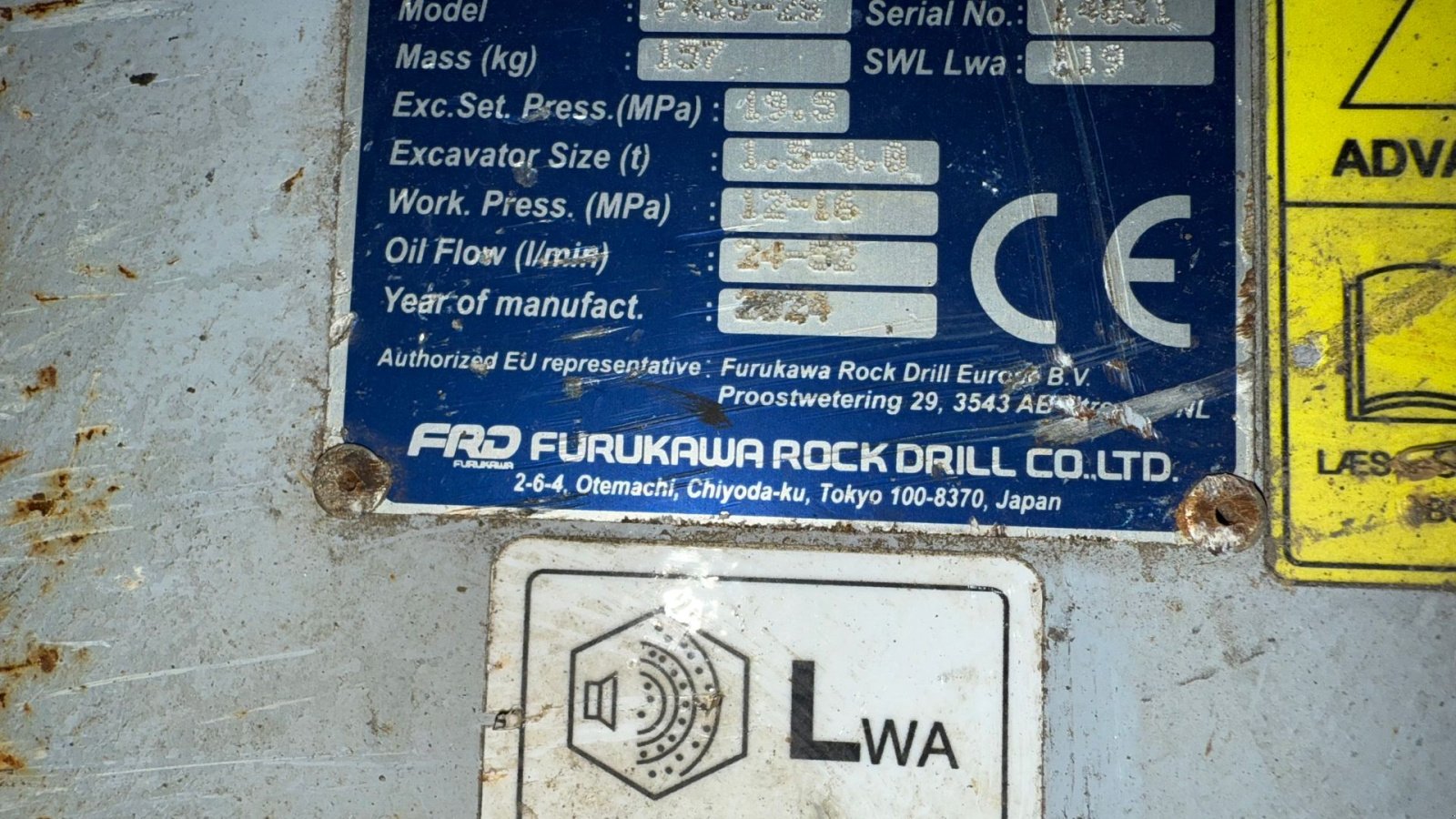 Sonstige Bagger & Lader типа Furukawa FX35-2S, Gebrauchtmaschine в Gjerlev J. (Фотография 3)