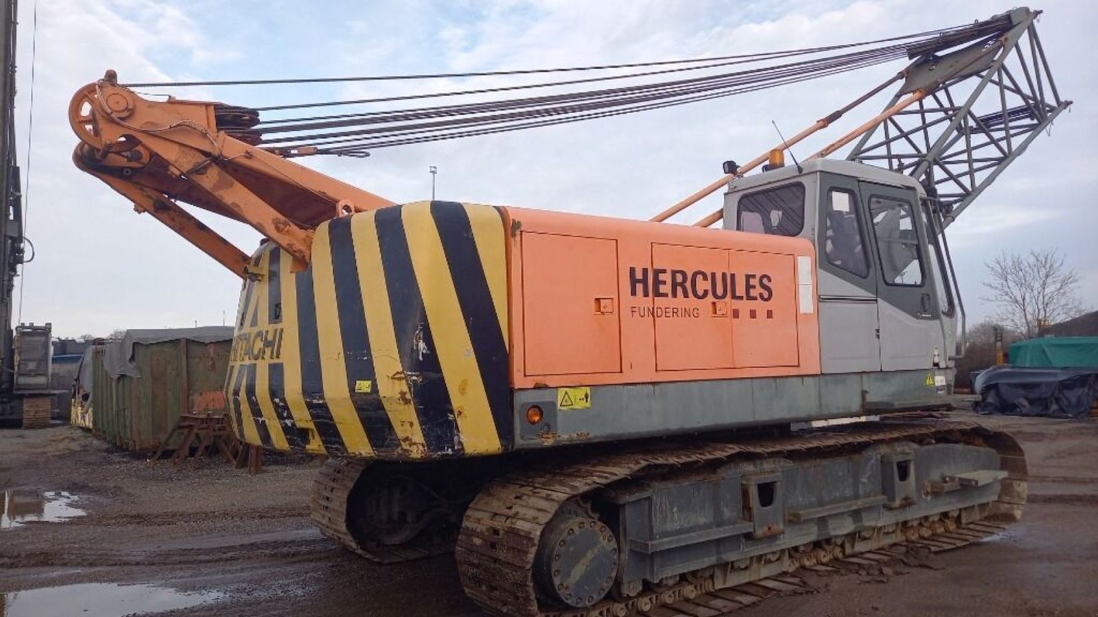 Sonstige Bagger & Lader del tipo Hitachi CX550  Gittermast Bæltekran, Gebrauchtmaschine en Rødovre (Imagen 5)