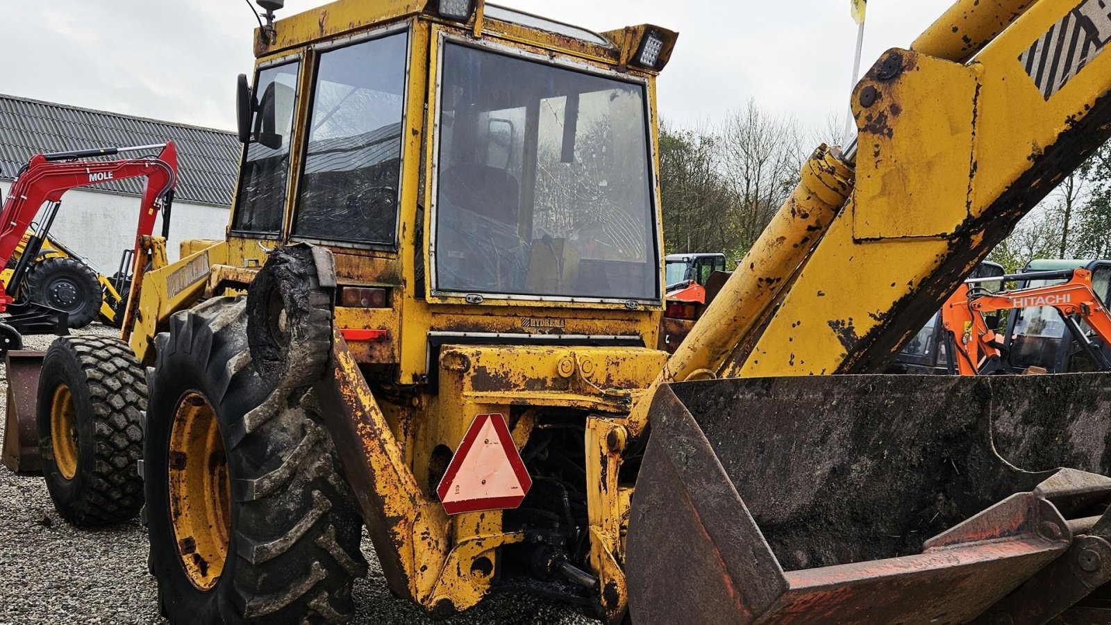 Sonstige Bagger & Lader a típus Hydrema 79v6 / starter og kører / gode dæk, Gebrauchtmaschine ekkor: Arden (Kép 5)