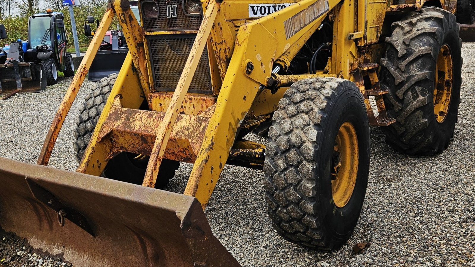 Sonstige Bagger & Lader a típus Hydrema 79v6 / starter og kører / gode dæk, Gebrauchtmaschine ekkor: Arden (Kép 4)