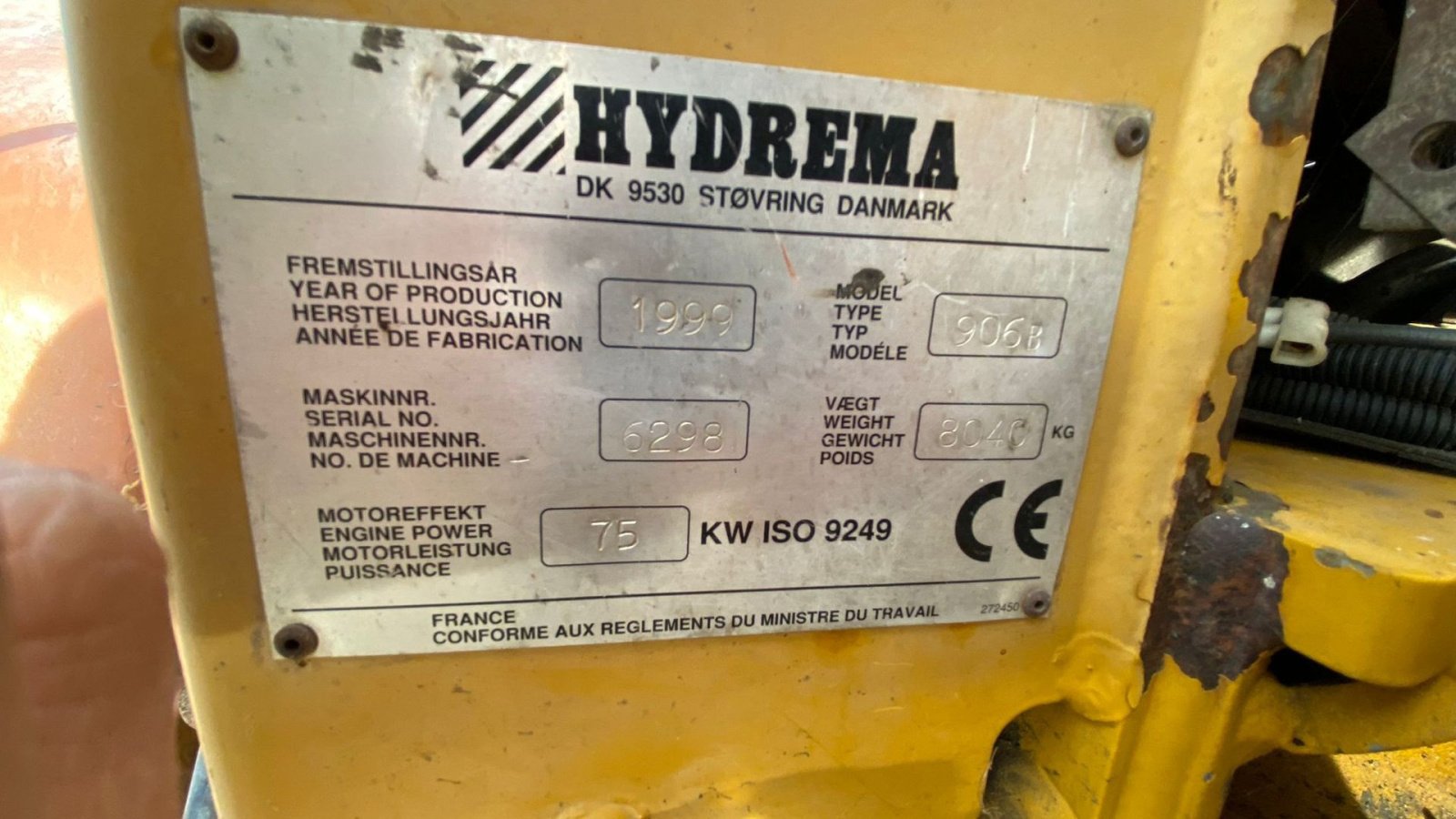 Sonstige Bagger & Lader des Typs Hydrema 906 B, Gebrauchtmaschine in Randers (Bild 16)