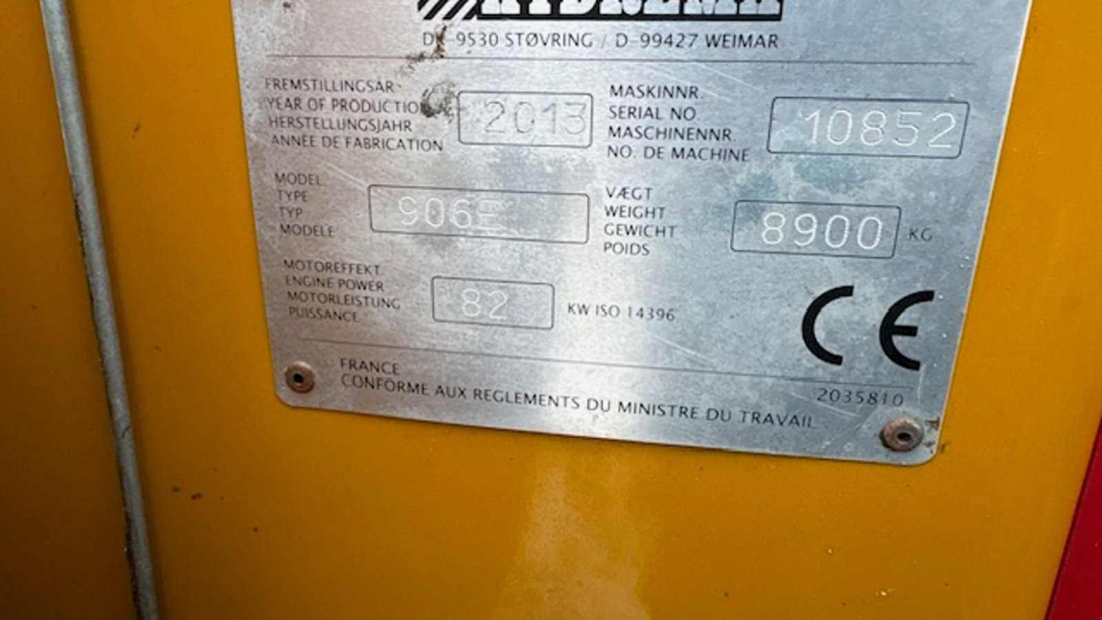 Sonstige Bagger & Lader typu Hydrema 906 E ENCON ROTORTILT, CENTRALSMØRING, 3IEN SKOVL, Gebrauchtmaschine w Dronninglund (Zdjęcie 5)