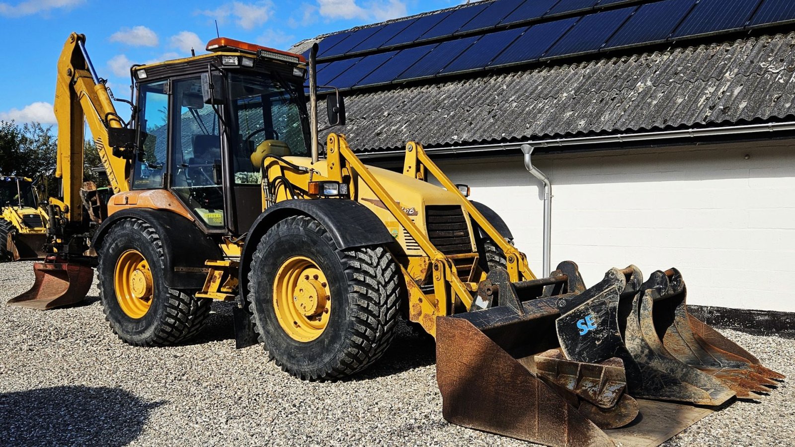 Sonstige Bagger & Lader des Typs Hydrema 906B / rotortilt med klo / nye dæk / skovlsæt mv., Gebrauchtmaschine in Arden (Bild 2)