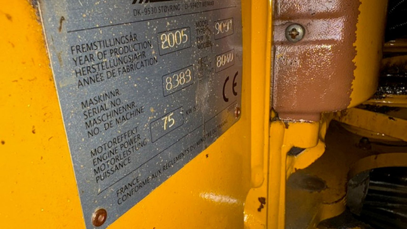 Sonstige Bagger & Lader of the type Hydrema 906C SERIE 2, MANUEL HÅNDTAG. HYDRAULISK SKIFT BAG, Gebrauchtmaschine in Dronninglund (Picture 14)