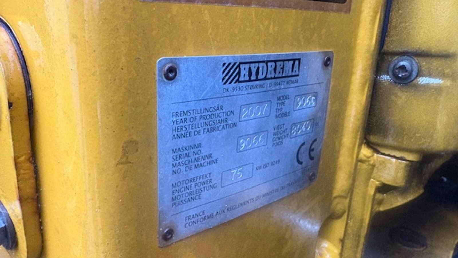 Sonstige Bagger & Lader του τύπου Hydrema 906C serie 2 MED ESD Dobbelt Command - Hydraulisk skift for og bag, Gebrauchtmaschine σε Dronninglund (Φωτογραφία 9)