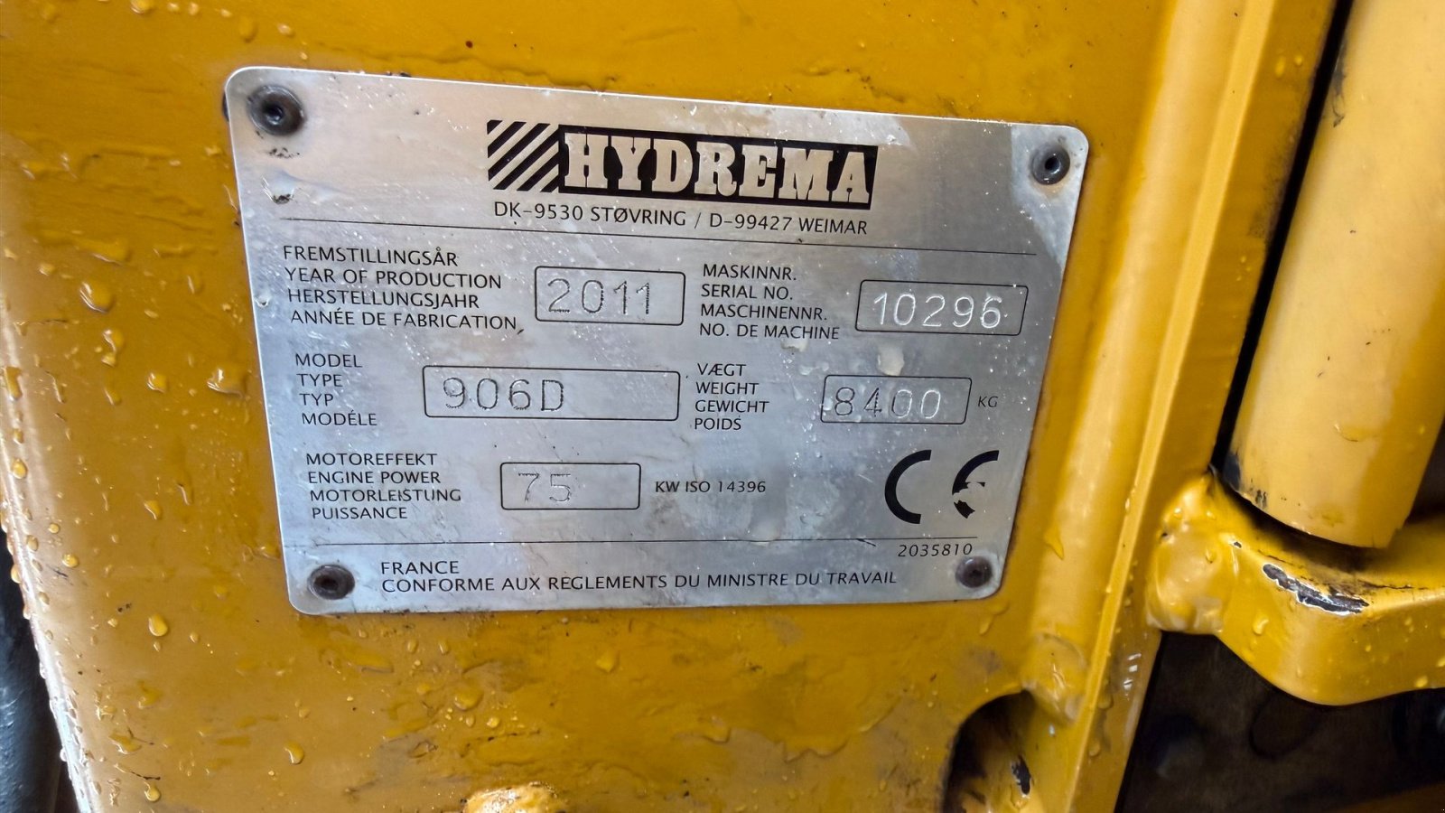 Sonstige Bagger & Lader a típus Hydrema 906D ESD Dobbeltcommand - Udskud på bagarm, Gebrauchtmaschine ekkor: Dronninglund (Kép 13)