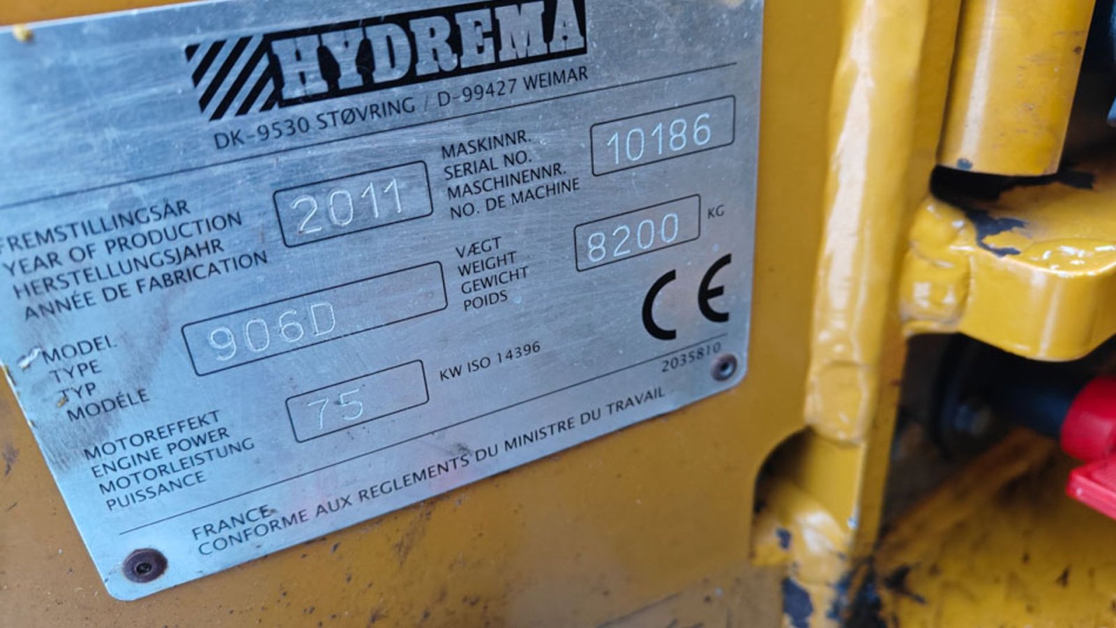 Sonstige Bagger & Lader a típus Hydrema 906D, Gebrauchtmaschine ekkor: Vrå (Kép 17)