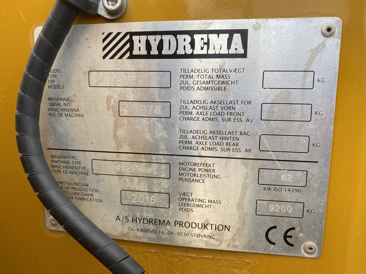 Sonstige Bagger & Lader типа Hydrema 906E, Gebrauchtmaschine в Skive (Фотография 12)