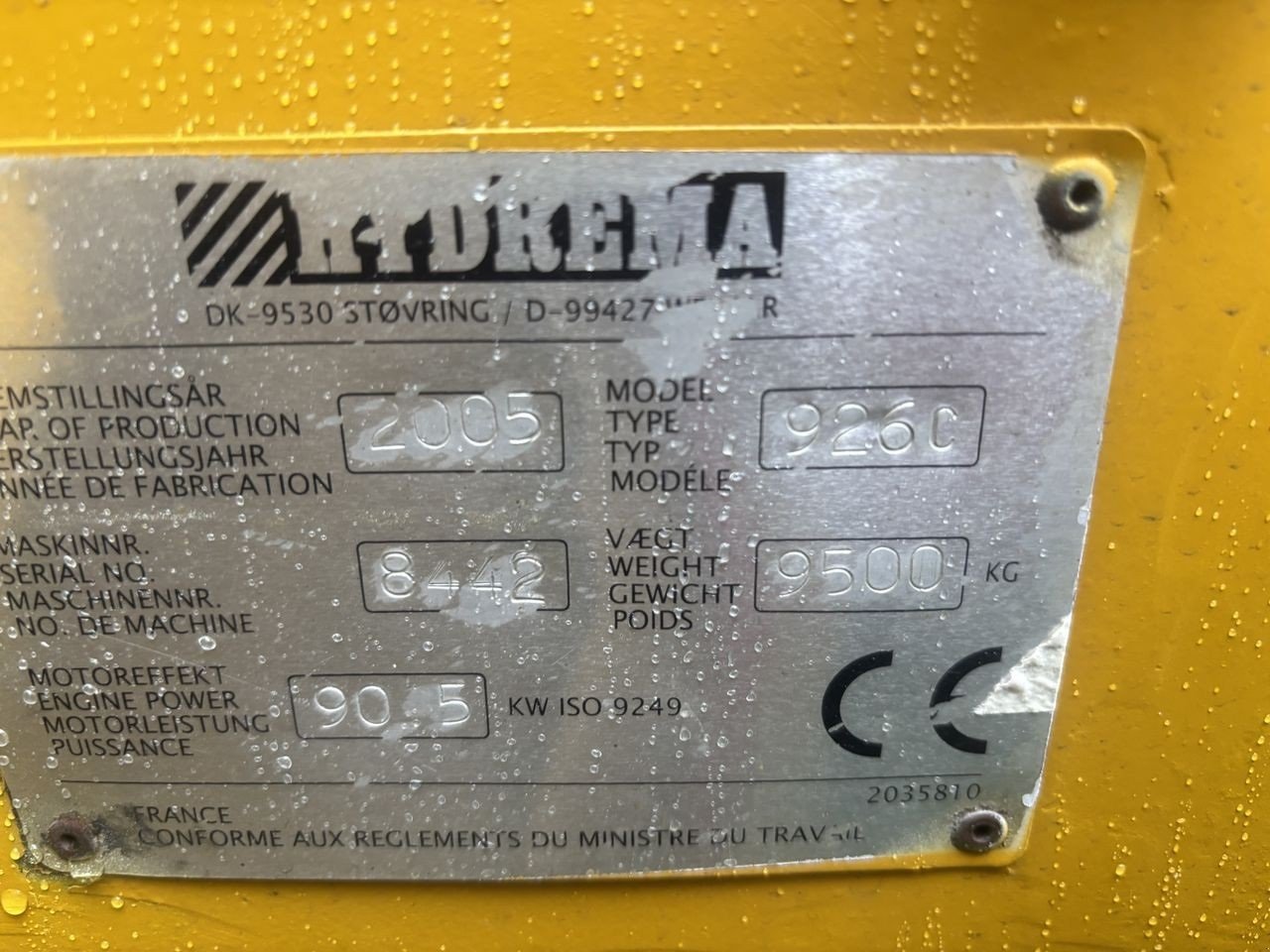 Sonstige Bagger & Lader типа Hydrema 926C, Gebrauchtmaschine в Skive (Фотография 8)