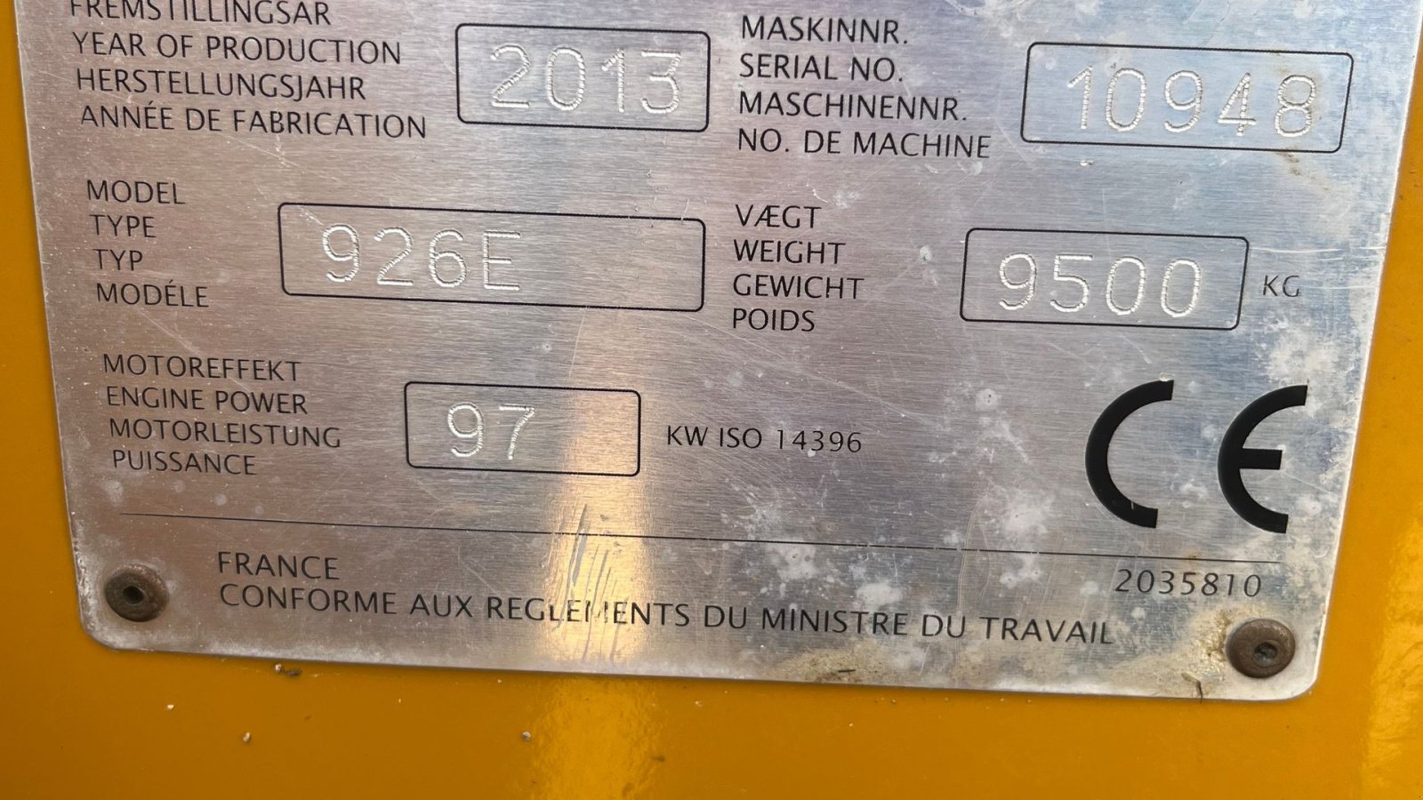 Sonstige Bagger & Lader van het type Hydrema 926E, Gebrauchtmaschine in Skive (Foto 9)