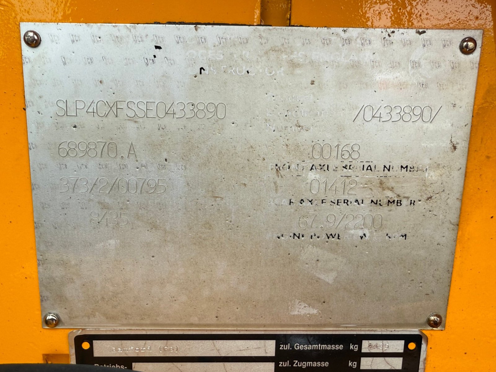 Sonstige Bagger & Lader del tipo JCB 4 CX, Gebrauchtmaschine In Neureichenau (Immagine 19)