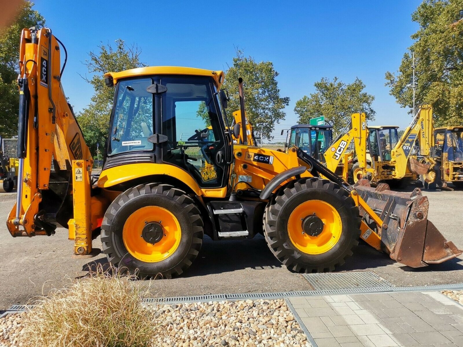 Sonstige Bagger & Lader Türe ait JCB 4 CX, Gebrauchtmaschine içinde Brensbach (resim 2)