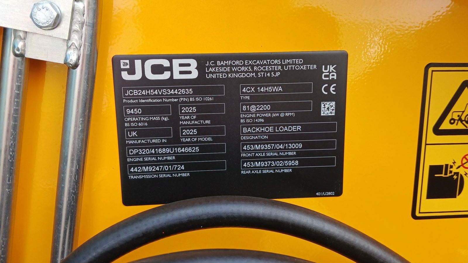 Sonstige Bagger & Lader des Typs JCB 4CX PRO, Gebrauchtmaschine in Horsens (Bild 13)