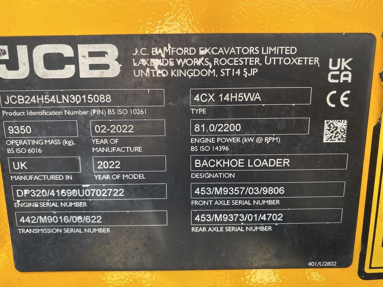 Sonstige Bagger & Lader del tipo JCB 4CX, Gebrauchtmaschine In Skive (Immagine 13)