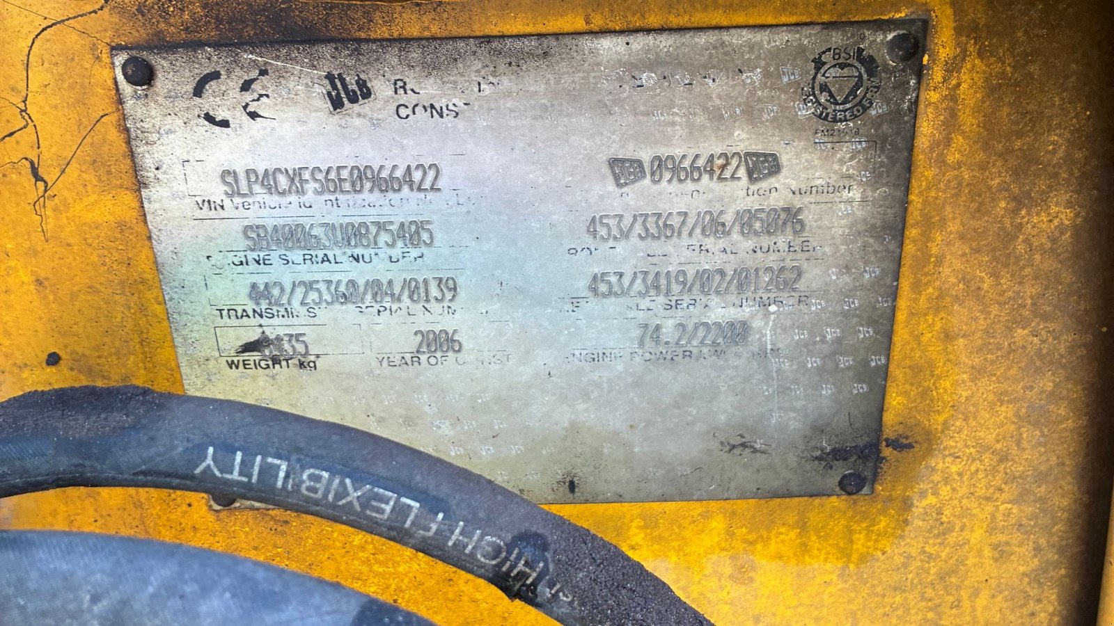 Sonstige Bagger & Lader Türe ait JCB 4CX, Gebrauchtmaschine içinde Nibe (resim 6)