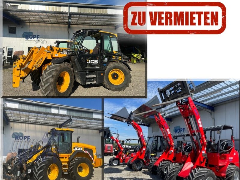 Sonstige Bagger & Lader of the type JCB Radlader, Teleskoplader, Hoflader, Minibagger und Minidumper zu vermieten, Gebrauchtmaschine in Schutterzell