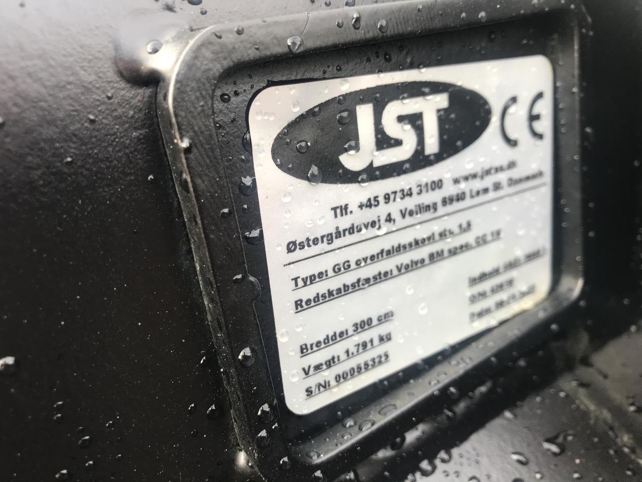 Sonstige Bagger & Lader Türe ait JST 3m overfaldsskovl, Gebrauchtmaschine içinde Farsø (resim 3)