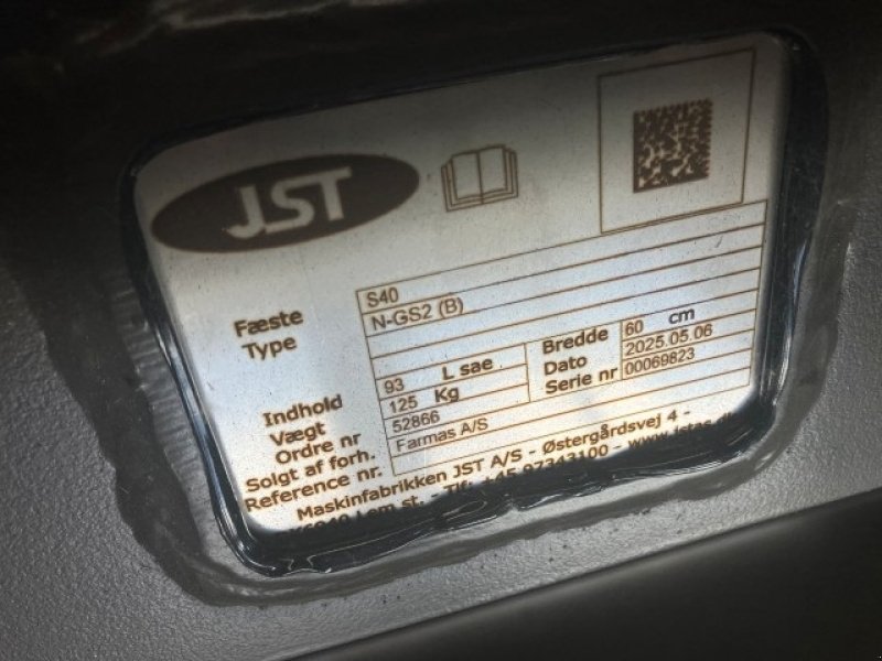 Sonstige Bagger & Lader of the type JST 60cm graveskovl, Gebrauchtmaschine in Viborg (Picture 2)
