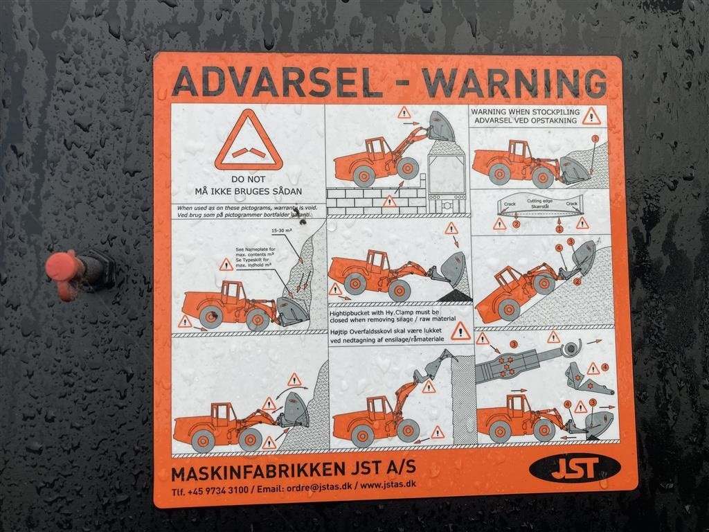 Sonstige Bagger & Lader a típus JST Højtipskovl str.1  280 cm bred monteret med BM Fæste, Gebrauchtmaschine ekkor: Roslev (Kép 17)