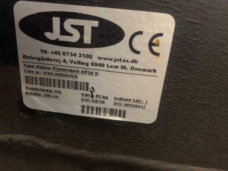 Sonstige Bagger & Lader van het type JST KIPBAR PLANERSKOVL C, Gebrauchtmaschine in Jelling