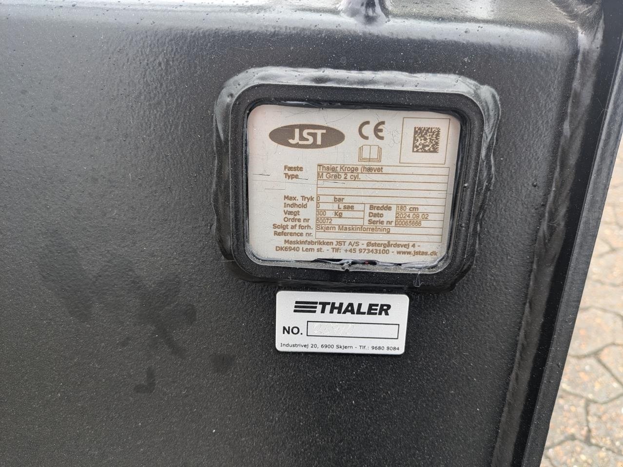 Sonstige Bagger & Lader des Typs JST M GREB 180 CM 2 CYL., Gebrauchtmaschine in Skjern (Bild 4)