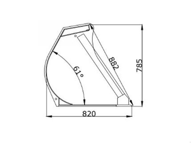 Sonstige Bagger & Lader del tipo JST MS skovl 160-200 cm., Gebrauchtmaschine In Vrå (Immagine 11)