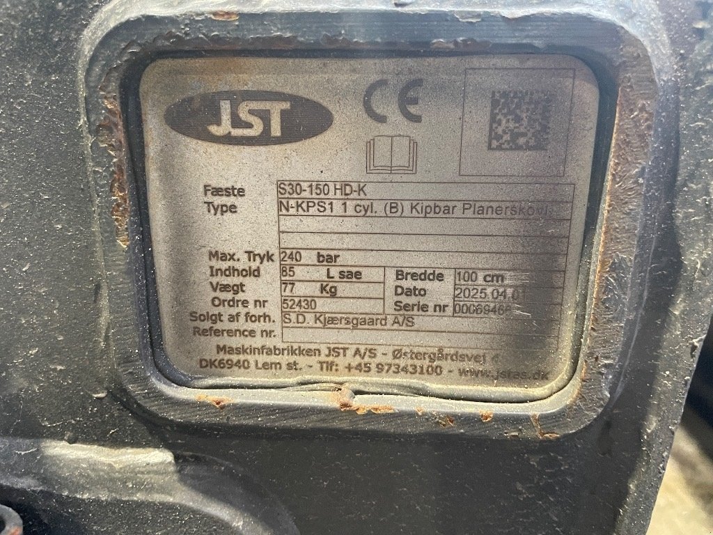 Sonstige Bagger & Lader от тип JST N-KPS1 B100 S30/150 Tiltskovl, Gebrauchtmaschine в Vrå, Frejlev, Hornslet & Ringsted (Снимка 4)