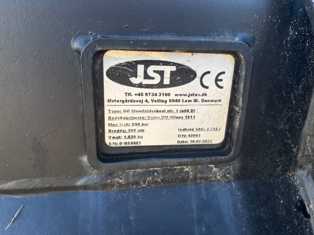 Sonstige Bagger & Lader des Typs JST Overfaldsskovl JST GG overfaldsskovl 3m bred str.1, Gebrauchtmaschine in Ribe (Bild 8)