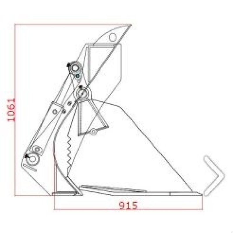 Sonstige Bagger & Lader tipa JST RG 4-1 skovl, Gebrauchtmaschine u Vrå (Slika 2)