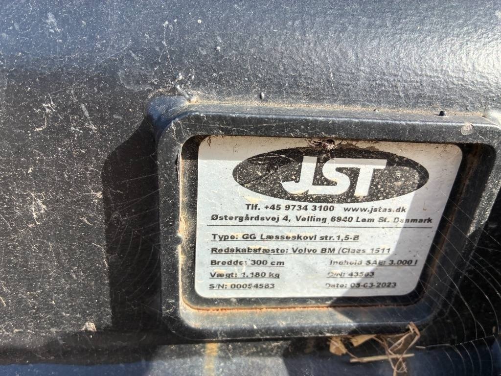 Sonstige Bagger & Lader Türe ait JST Skovl 3m3, Gebrauchtmaschine içinde Hinnerup (resim 3)